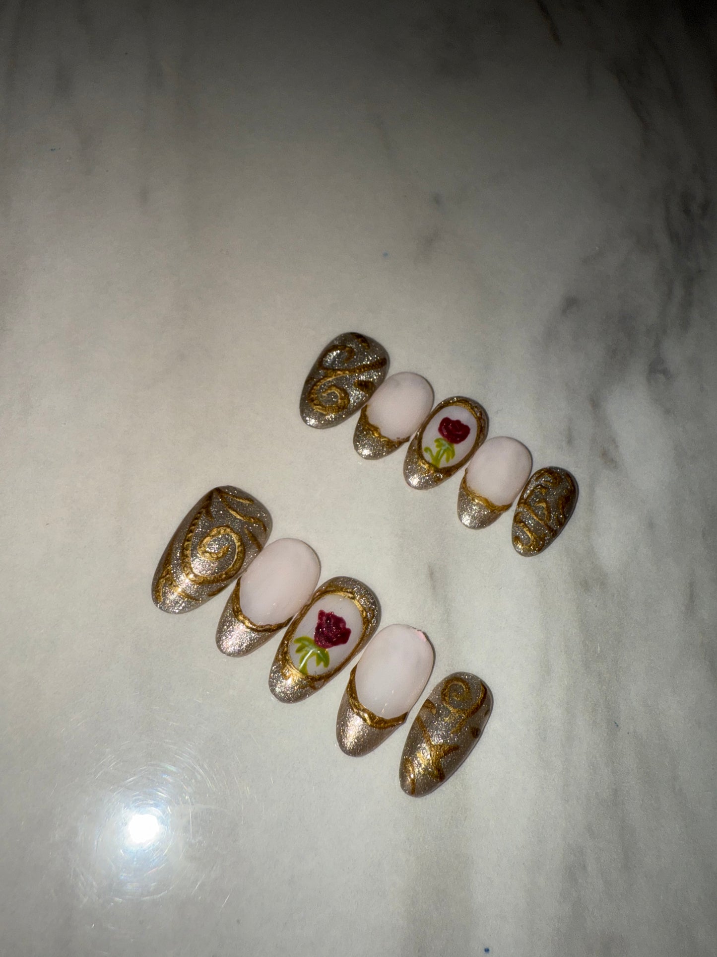 Beauty and the Beast inspired set 🌹
