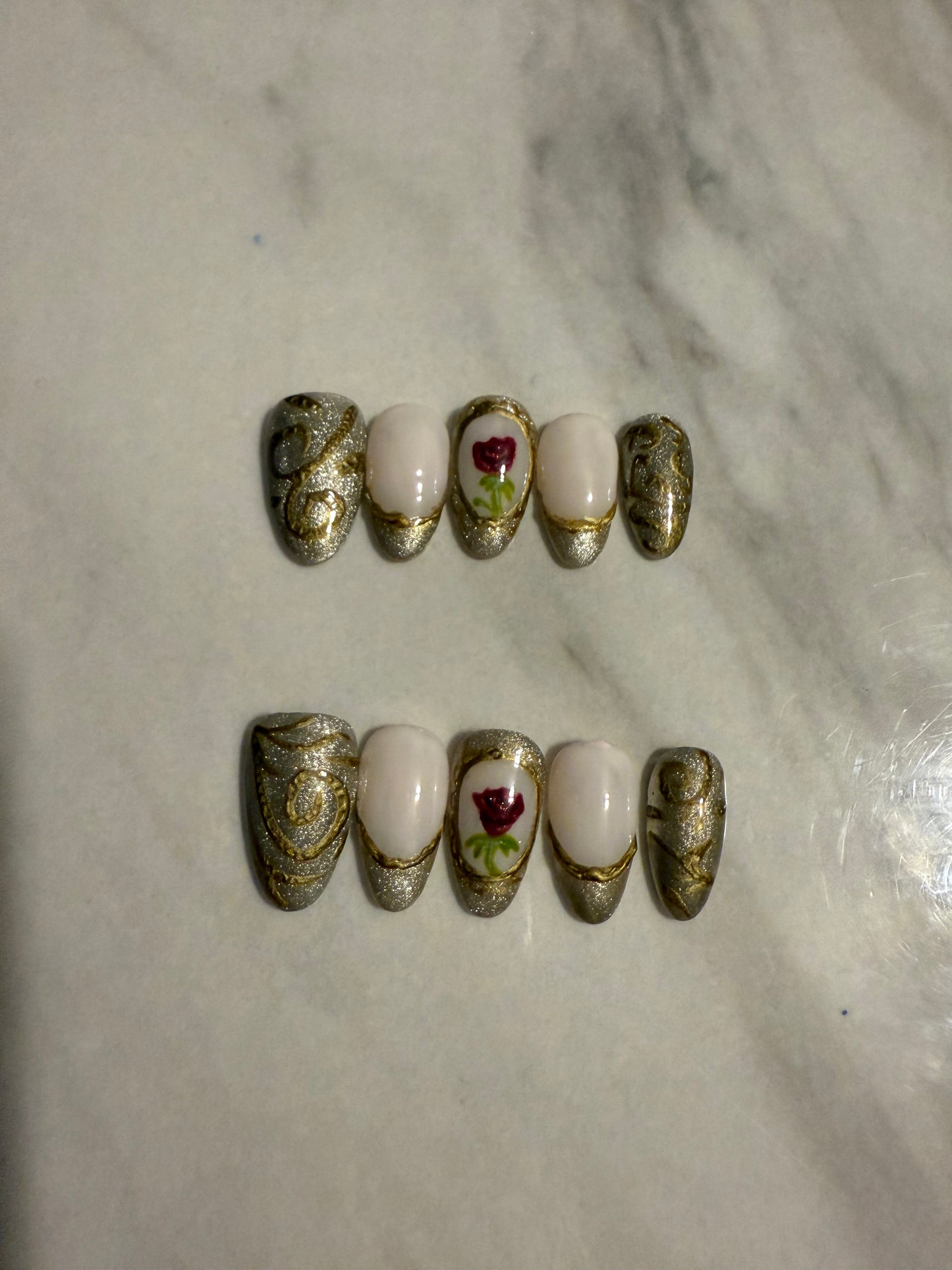 Beauty and the Beast inspired set 🌹